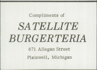 Satellite Burgerteria (Schwarzs Chuck Wagon, Charlies Chuck Wagon) - 1975 Ad (newer photo)